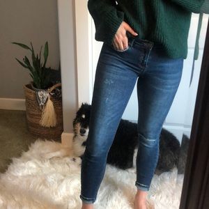 Distress Zara jeans